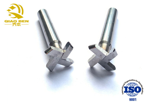 Diamond PCD End Mill CNC Milling Cutter PCD 4 Flute Router Bit