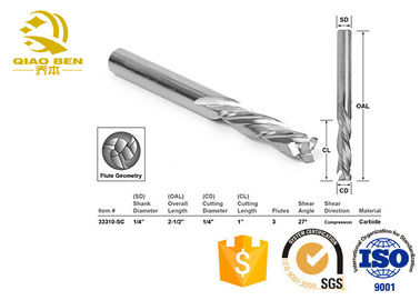 High Precision Bull Nose End Mill Cutter 3 Inch  Aluminum Cutting End Mills